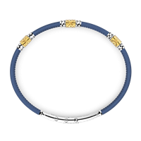 Bracelet Zancan Man SPRING in Silver ESB176-BL - ESB176-BL